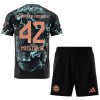 Maillot de Supporter FC Bayern Munich Musiala 42 Extérieur 2024-25 Pour Enfant